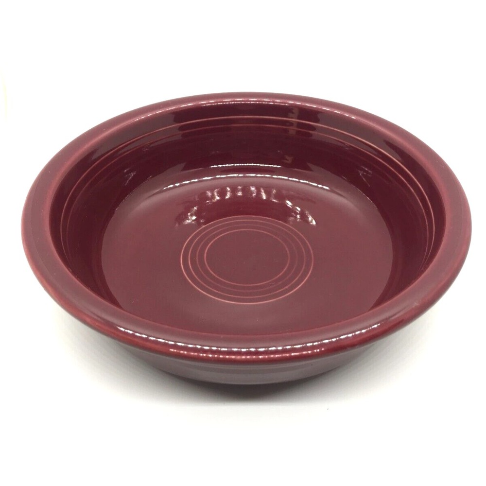 Fiestaware Bowl Fiesta Maroon Red 7 inches